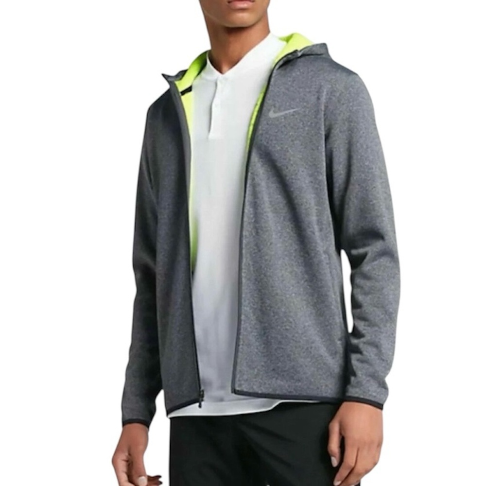 Mens Nike Golf Tech Sphere Hoodie Flat Silver Size XL